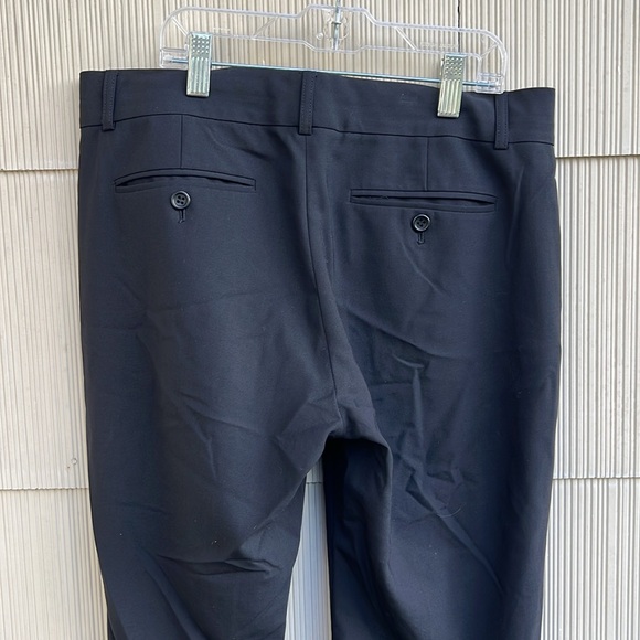 THEORY Traceable Wool Slim Straight-Leg Trousers Size 6 - Picture 10 of 12